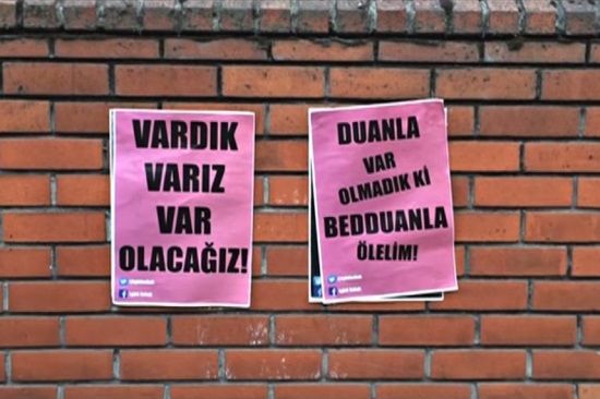 Haber | ‘Lut kavmi’ afişlerine sokaktan cevap